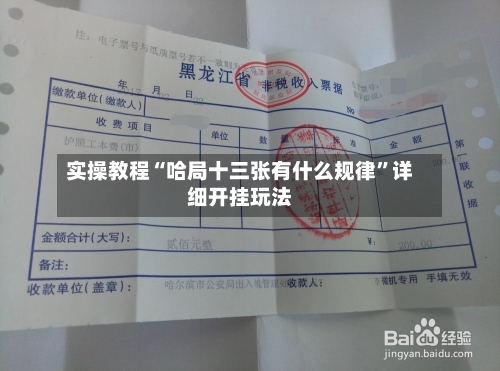 实操教程“哈局十三张有什么规律	”详细开挂玩法-第1张图片