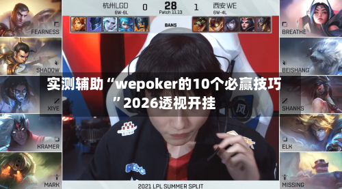 实测辅助“wepoker的10个必赢技巧”2026透视开挂-第3张图片