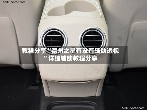 教程分享“德州之星有没有辅助透视	”详细辅助教程分享-第3张图片