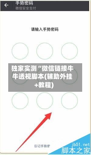 独家实测“微信链接牛牛透视脚本(辅助外挂+教程)-第1张图片
