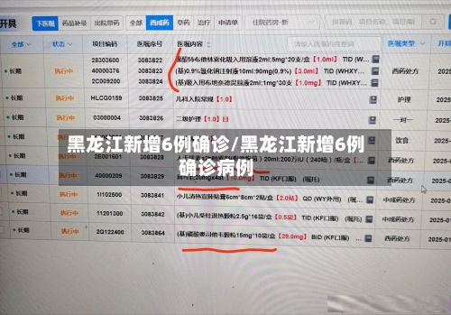 黑龙江新增6例确诊/黑龙江新增6例确诊病例-第2张图片