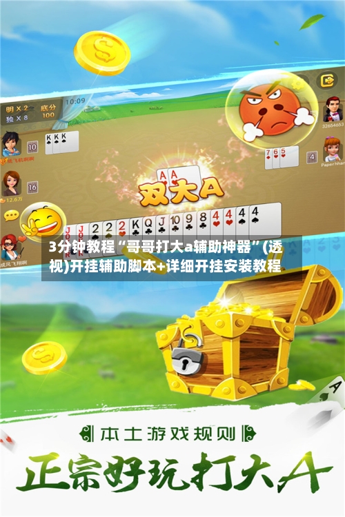 3分钟教程“哥哥打大a辅助神器	”(透视)开挂辅助脚本+详细开挂安装教程-第1张图片