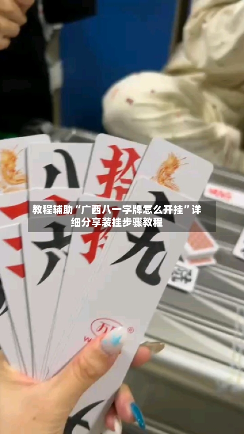 教程辅助“广西八一字牌怎么开挂”详细分享装挂步骤教程-第1张图片