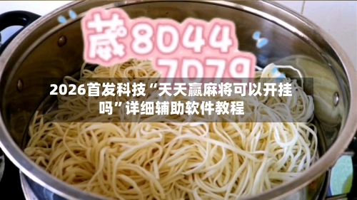 2026首发科技“天天赢麻将可以开挂吗	”详细辅助软件教程-第1张图片