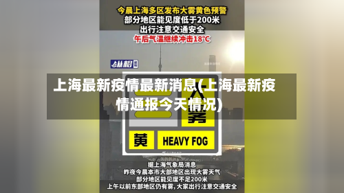 上海最新疫情最新消息(上海最新疫情通报今天情况)-第1张图片