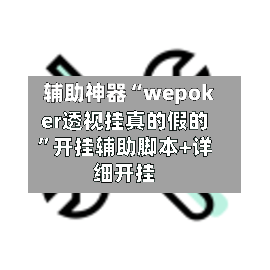 辅助神器“wepoker透视挂真的假的”开挂辅助脚本+详细开挂-第3张图片