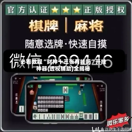 必看教程“财神十三张有挂吗	”开挂神器{透视辅助}全揭秘-第3张图片