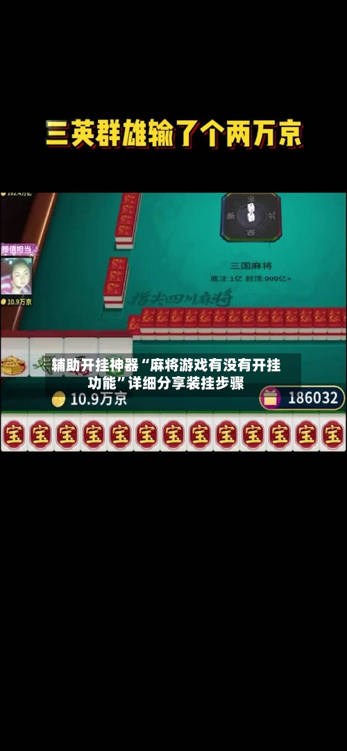 辅助开挂神器“麻将游戏有没有开挂功能	”详细分享装挂步骤-第2张图片