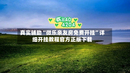 真实辅助“微乐亲友房免费开挂”详细开挂教程官方正版下载-第3张图片