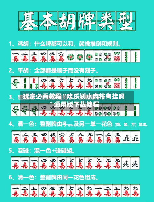 玩家必看教程“欢乐划水麻将有挂吗”通用版下载教程-第3张图片