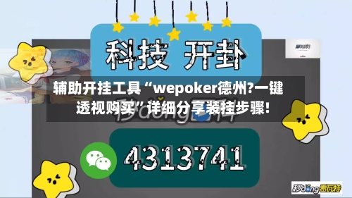 辅助开挂工具“wepoker德州?一键透视购买”详细分享装挂步骤!-第1张图片