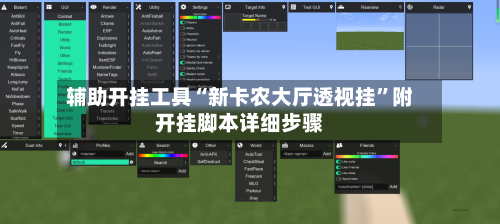 辅助开挂工具“新卡农大厅透视挂”附开挂脚本详细步骤-第2张图片