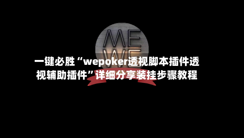 一键必胜“wepoker透视脚本插件透视辅助插件”详细分享装挂步骤教程-第2张图片