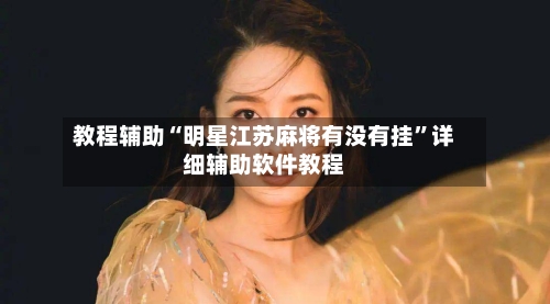 教程辅助“明星江苏麻将有没有挂”详细辅助软件教程-第1张图片