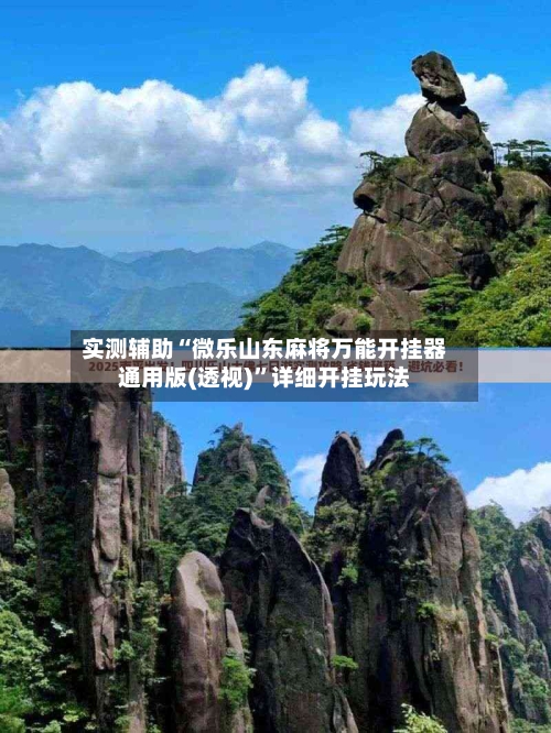 实测辅助“微乐山东麻将万能开挂器通用版(透视)	”详细开挂玩法-第2张图片