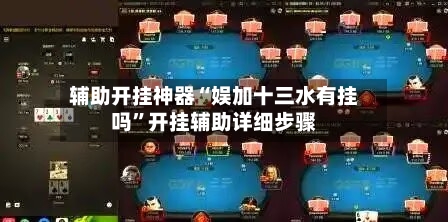 辅助开挂神器“娱加十三水有挂吗	”开挂辅助详细步骤-第1张图片