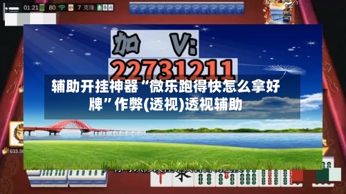 辅助开挂神器“微乐跑得快怎么拿好牌”作弊(透视)透视辅助-第1张图片