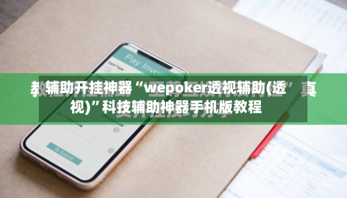 辅助开挂神器“wepoker透视辅助(透视)”科技辅助神器手机版教程-第1张图片