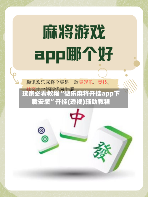 玩家必看教程“微乐麻将开挂app下载安装	”开挂(透视)辅助教程-第3张图片