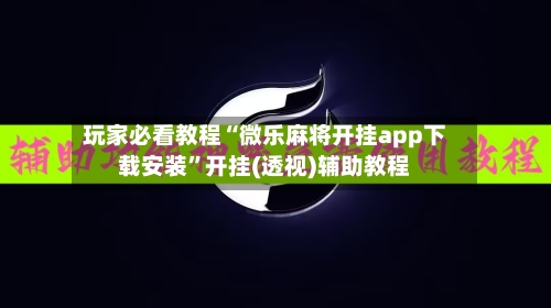 玩家必看教程“微乐麻将开挂app下载安装”开挂(透视)辅助教程-第2张图片